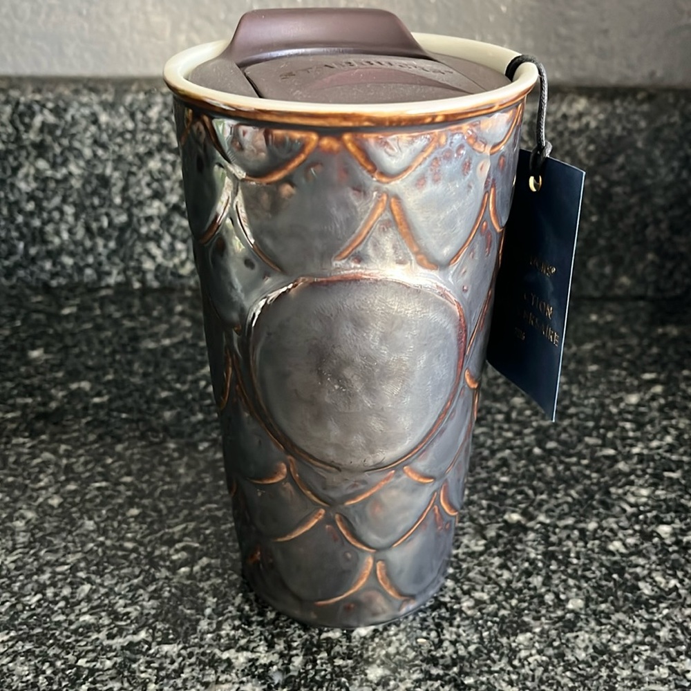 Starbucks Bronze Scale 2016 Anniversary Tumbler Limited Edition